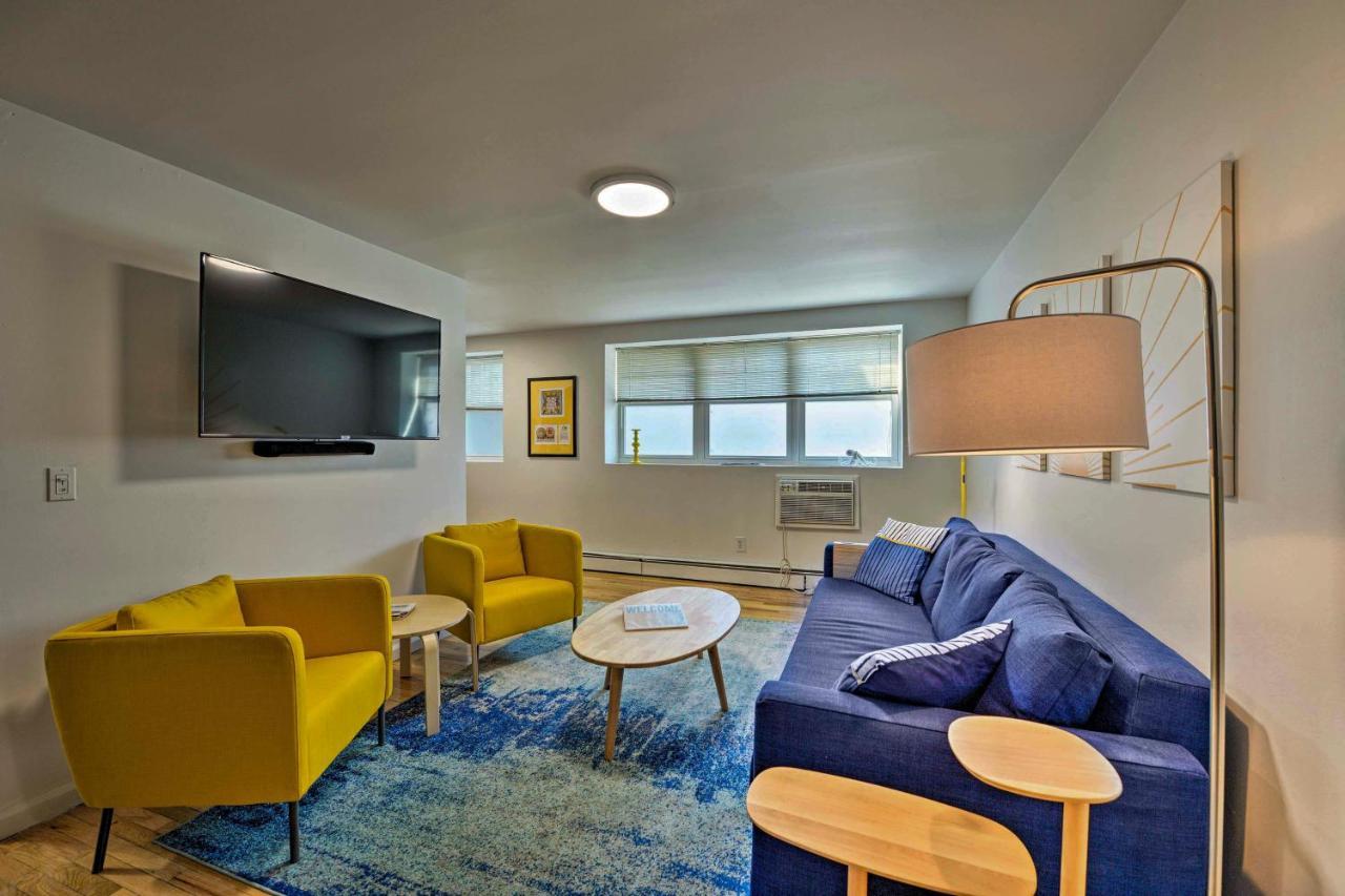 Central And Contemporary Nj Condo Steps To Shore! 애즈베리 파크 외부 사진
