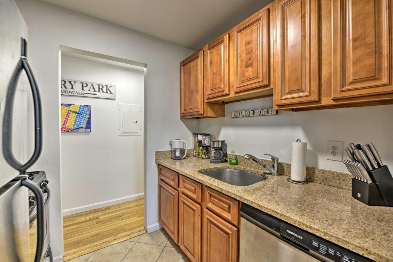 Central And Contemporary Nj Condo Steps To Shore! 애즈베리 파크 외부 사진